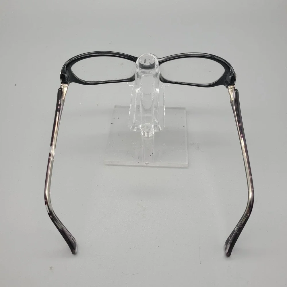 Emilio Pucci EP2610 Black Purple Pattern Eyeglasses Frames Italy 53-15-130